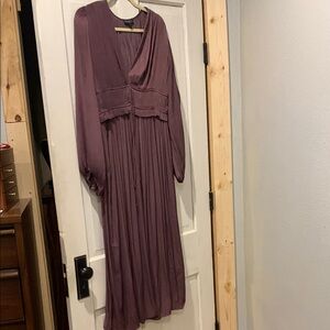 Current Air satin maxi Dress